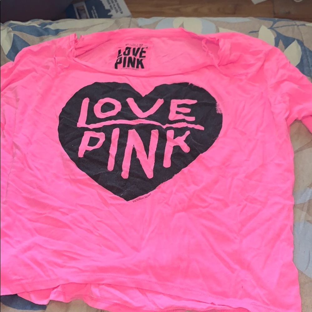 Love Pink Long Sleeve Shirt
